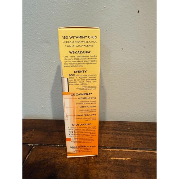 Eveline Cosmetics Serum Shot 15% Vitamin C+Cg. - Picture 2 of 4